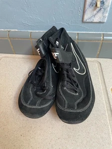 B6 Nike Speed Sweep VII 7 Ringerschuhe schwarz weiß Herren Größe 9 - Bild 1 von 5