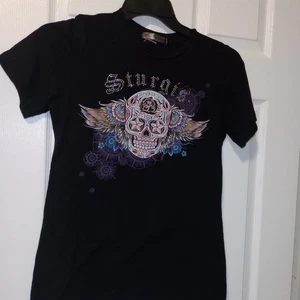 Hot Leathers Apparel Womens Size M Sturgis 2018 Black Motorcycle T-Shirt  - Picture 1 of 4