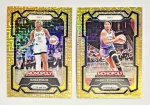 2024 Prizm Isabelle Harrison #36 Gold Prizm 412/500 WNBA Monopoly - Picture 1 of 2