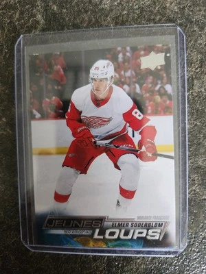 2022-23 Upper Deck Series 2 Jeunes Loups Young Guns Elmer Soderblom Card# 489 - Image 1 of 2