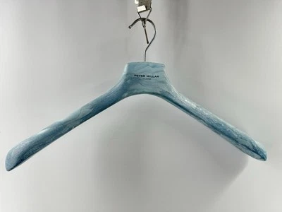 Peter Millar Percha Madera Azul Para Blazer, Chaqueta, Camisa M46 (H-2) Foto 1 de 4