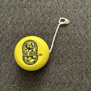Painters And Allied Trades International Union Advertising Yo Yo Vintage Yellow - Picture 1 of 4