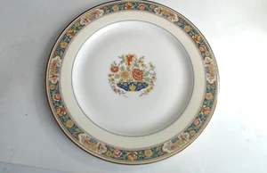 Antiker Limoges "La Cloche" TRESSEMANES VOGT T&V Speiseteller 9 7/8" - Bild 1 von 4