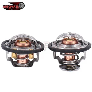 185°F & 180°F Thermostat Front & Rear Kit Pair for GM Pickup Duramax GMC 6.6L - Imagen 1 de 12