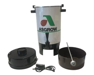 Vintage Asgrow Seed Coffee Pot~Large Dispenser Farm Advertising~Brand New - Picture 1 of 11