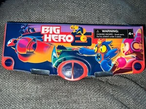 Disney Big Hero 6 Pencil Case Complete Brand New Rare Collectable Unwanted - Picture 1 of 12