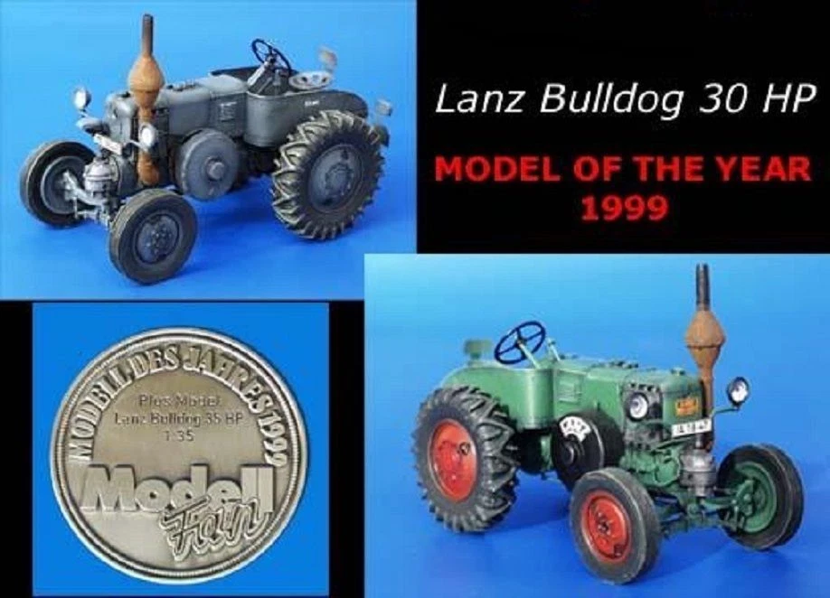 PLUS MODEL COMPLETE KIT LANZ BULLDOG 30HP  WWII Scala 1:35 Cod.PL061 - Immagine 1 di 1