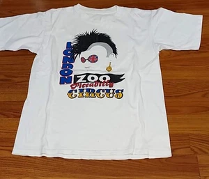 Markenlos weißes London Zoo Piccadilly Circus TShirt Gr. M Fun - Bild 1 von 7