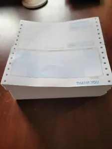 Ennis 500-EN statement dot matrix continuous feed 7 5/8 x 7 1/8 x 11 paper NEW - Picture 1 of 3