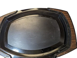 Nordic Ware Servo Buffet Sizzler Server Metal Platter w Insulated Server 18 x 13 - Picture 1 of 8