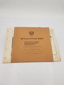 Manuale officina Lancia Flavia 820 aggiornamento catalogo dell parti di ricambio - Foto 1 di 24