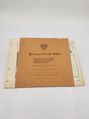 Manuale officina Lancia Flavia 820 aggiornamento catalogo dell parti di ricambio - Immagine 1 di 4