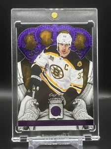 2013-14 Panini Crown Royale Zdeno Chara Purple 1/1 One Of One #23 - Picture 1 of 2