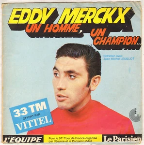 FLEXI PROMO VITTEL "EDDY MERCKX, UN HOMME, UN CHAMPION" 70'S SP - Bild 1 von 3