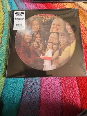 ABBA Ring Ring LP vinyl album record Limited Picture disc reissue new 2022 - Image 1 of 4