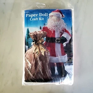 Papierpuppe Bastelset - Neu - #401 Weihnachtsmann - Weihnachten - versiegelt - Bild 1 von 3