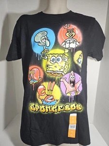 Spongebob Squarepants Graphic SPRAY PAINT SHIRT SIZE Medium New with Tags - Picture 1 of 2