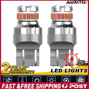 AUXITO T20 7440 7443 LED 23SMD INDICATOR RED SIGNAL CAR TURN LIGHT BULB GLOBE - Picture 1 of 11