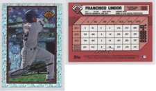 2014 Bowman 1989 is Back Silver Diamond Refractor Francisco Lindor #89BIB-FL