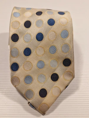 Nuova Moda - Spotted Polyester Necktie Business Formal Tie - Image 1 of 4