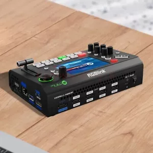 Conmutador de video de 10 canales Rgblink mini-ISO entrada SDI salida USB para transmisión - Imagen 1 de 6
