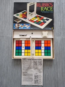 Rubiks Race Juego de Mesa 1982 Ideal Pensamiento Rápido Puzzle Juego Completo De Colección En muy buena condición - Imagen 1 de 17