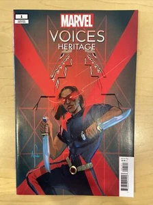 MARVEL VOICES HERITAGE #1 1:25 AFUA RICHARDSON VARIANT MARVEL COMICS 2022 - Picture 1 of 2
