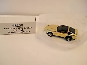 Ideal Lighted Slam Shifters 1983 Gold Plated CORVETTE Car MAIL AWAY -C.B.S. Inc - Picture 1 of 10