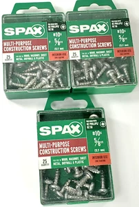 75 pz - Vite da costruzione multiuso SPAX #10 x 5/8" Testa padella Phillips - Foto 1 di 2