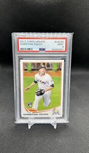 Christian Yelich 2013 Topps Update Rookie PSA 9 MINT #US290 RC
