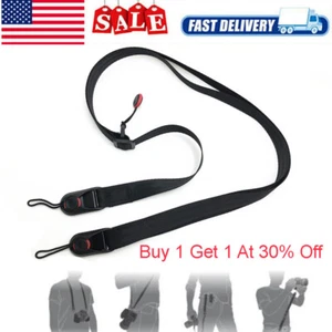 Adjustable Camera Strap Universal Durable for DSRL Compact Shoulder Fast Release - Picture 1 of 12