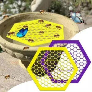Floating Bee Island Use For Bee Cups For Garden, Insect Bee Waterer. A6M7 - Picture 1 of 11