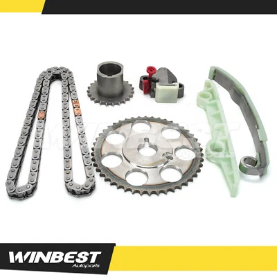 Timing Chain Kit Fit for 1999-2002 Saturn SC1 SL SL1 SW1 1.9L L4 Engine SOHC - Image 1 of 4