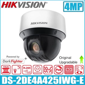 Hikvision DS-2DE4A425IWG-E 4MP 25xZoom Smart-Tracking PoE PTZ IR IP Dome Camera - Picture 1 of 10