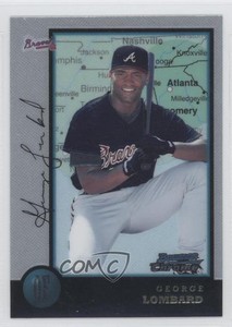 1998 Bowman Chrome International George Lombard #193