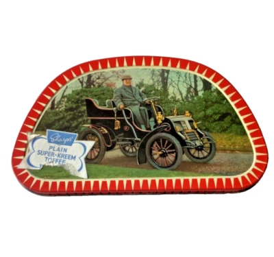 Edward Sharp Maidstone Kent Sharps Toffee Advertising Tin Vintage Car - Image 1 of 4
