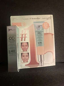 it cosmetics Anti Aging Hydrating Serum Medium spf40 Oil Free Matte 0.135 oz New - Picture 1 of 5