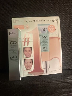 IT Cosmetics Anti Aging Hydrating Serum Medium spf40 Oil Free Matte 0.135 oz New - Image 1 of 4