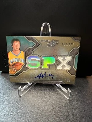 2007-08 SPx SPx Rookies /825 Adam Haluska #125 Rookie Auto RC - Image 1 of 2