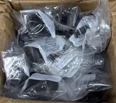 Brainerd P45994W-FB-C ( 1-1/4” ) Matte Black Square Cabinet Knob Pack Of 12 - Image 1 of 3