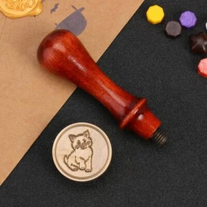 Animal Seal Stamp DIY Scrapbooking Decorative Sealing Wax Stamp (F162 Cat) -AU - Picture 1 of 7