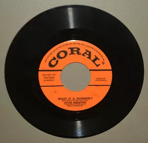 45 Schallplatten - Jayne Meadows: What A Husband - Steve Allen: Ehemann 9-61554 - Bild 1 von 2