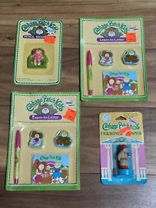 1983-1984 Cabbage Patch per bambini stazionario NOS per imparare alla lettera, affilare, timbro - Foto 1 di 7