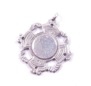 Medalla eduardiana 1903 Albert Fob Arthur Fenwick plata esterlina 925 8 g - Imagen 1 de 7