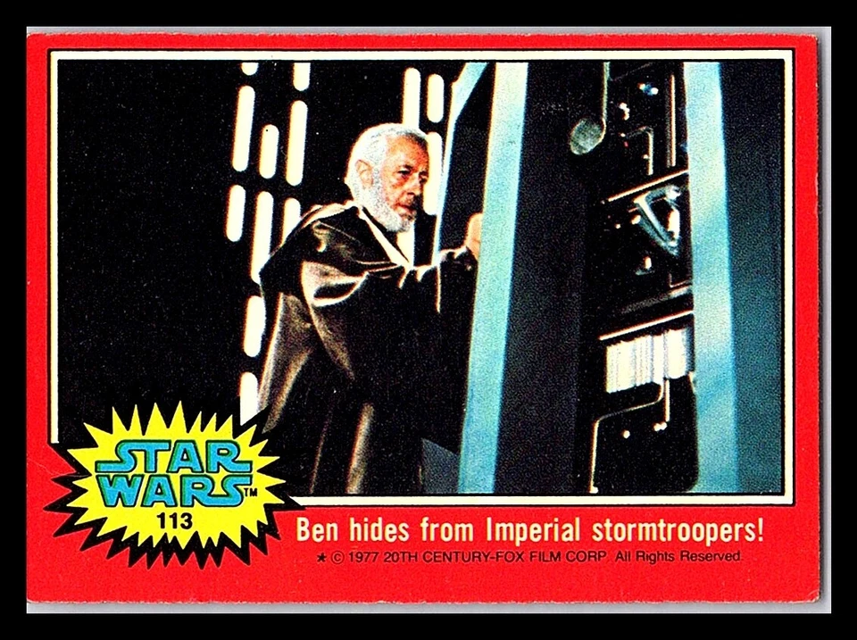 1977 Topps Star Wars Movie Cards Red Yellow  ** Pick Your Cards ** - Image 1 of 1