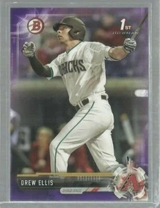  2017 Bowman Draft Purple #BD158 Drew Ellis 211/250 (ref46662) - Picture 1 of 1