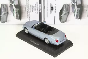 Kyosho 1/64 Bentley Azure Minicar Collezione Bentley blu cielo1 - Foto 1 di 2
