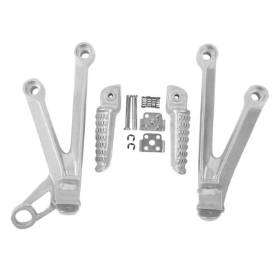 Soportes de montaje de estriberas traseras para pasajero aptos para Kawasaki Ninja ZX10R 2004-2005 Foto 1 de 4
