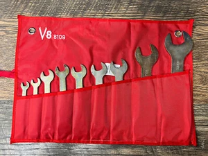 NEW V8 Tools 8109 9 Piece Metric Super Thin Wrench Set - Picture 1 of 2