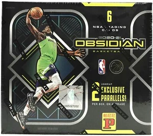 20-21 Panini NBA OBSIDIAN Tmall Hobby Box SEALED Anthony Edwards Haliburton RC - Picture 1 of 7